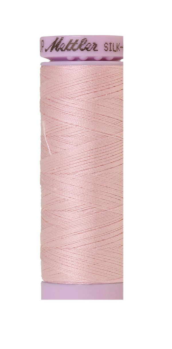 Silk-Finish Parfait Pink 50wt 150M Solid Cotton Thread