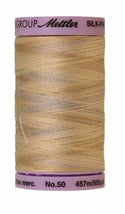 Silk-Finish Pearl Tones 50wt 500M Variegated Cotton Thread