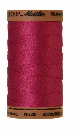 Silk-Finish Peony 40wt 500M Solid Cotton Thread