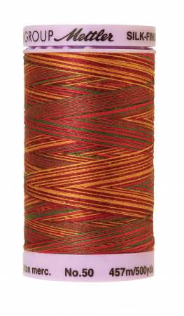 Silk-Finish Poppy Garden 50wt 500M Variegated Cotton Thread