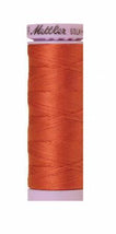 Silk-Finish Reddish Ocher 50wt 150M Solid Cotton Thread
