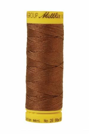 Silk-Finish Redwood 28wt 87YD Solid Cotton Thread