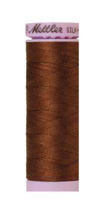 Silk-Finish Redwood 50wt 150M Solid Cotton Thread