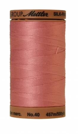 Silk-Finish Rose Quartz 40wt 500M Solid Cotton Thread