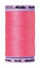 Silk-Finish Roseate50wt 500M Solid Cotton Thread