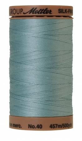 Silk-Finish Rough Sea 40wt 500M Solid Cotton Thread