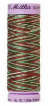 Silk-Finish Seasons Greetings 50wt 100M Variegated Cotton Thread