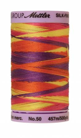 Silk-Finish Smiley Mix 50wt 500M Variegated Cotton Thread