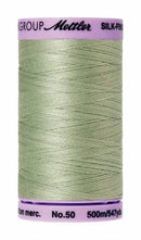 Silk-Finish Spanish Moss50wt 500M Solid Cotton Thread