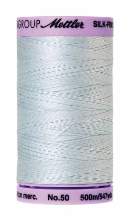 Silk-Finish Starlight Blue50wt 500M Solid Cotton Thread