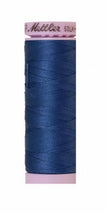 Silk-Finish Steel Blue 50wt 150M Solid Cotton Thread