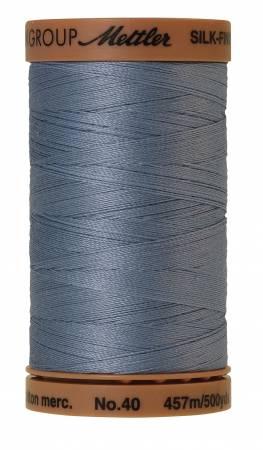 Silk-Finish Summer Sky 40wt 500M Solid Cotton Thread