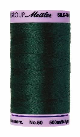 Silk-Finish Swamp50wt 500M Solid Cotton Thread