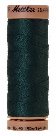 Silk-Finish Swamp 40wt 150M Solid Cotton Thread