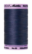 Silk-Finish True Navy50wt 500M Solid Cotton Thread