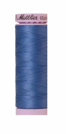 Silk-Finish Tufts Blue 50wt 150M Solid Cotton Thread