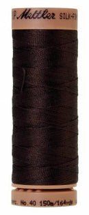Silk-Finish Very Dark Brown 40wt 150M Solid Cotton Thread