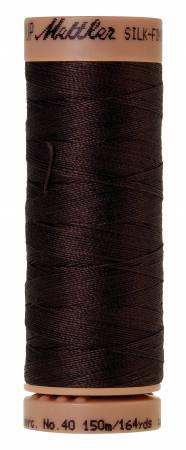 Silk-Finish Very Dark Brown 40wt 150M Solid Cotton Thread