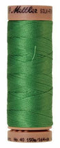 Silk-Finish Vibrant Green 40wt 150M Solid Cotton Thread