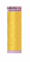 Silk-Finish Vibrant Yellow 50wt 150M Solid Cotton Thread