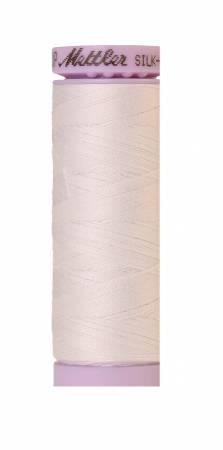 Silk-Finish White 50wt 150M Solid Cotton Thread