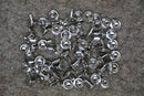 Silver Double Rivet Refills 40sets NOT99SL