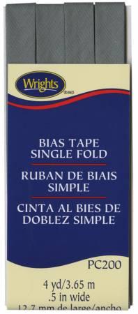 Single Fold Bias Tape Light Gray- Wrights 117200045