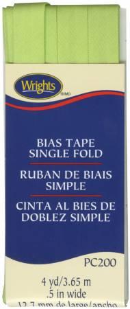 Single Fold Bias Tape Lime Green- Wrights 117200628