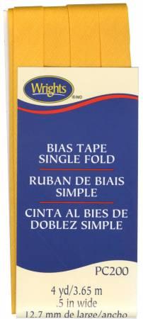 Single Fold Bias Tape Marigold- Wrights 1172001246
