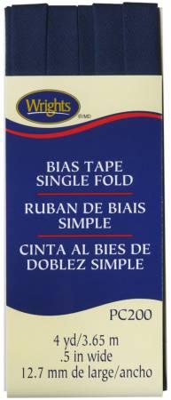 Single Fold Bias Tape Navy- Wrights 117200055