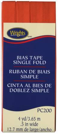 Single Fold Bias Tape Orange