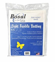 Single Sided Light Fusible Batting 4.7oz 45in x 36in 426LFB