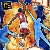 Slam Dunk-Basketball Scene 2600-30012-W