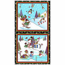 Snowman Follies-25" Snowman Panel 1649-29590-X