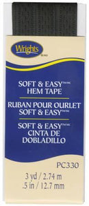 Soft and Easy Hem Tape Black 117330031