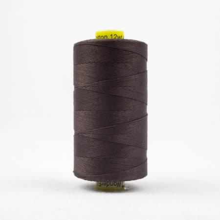 Spagetti Solid 12wt Cotton 400m-Dark Chocolate SP4-17