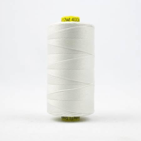 Spagetti Solid 12wt Cotton 400m-White SP4-100