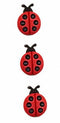 Spring Fling Ladybugs Buttons BGSF131