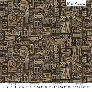 Stonehenge Heavy Metal-Type Set Gold 23740M-32
