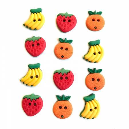 Summer Fruit Theme Buttons BG-4342