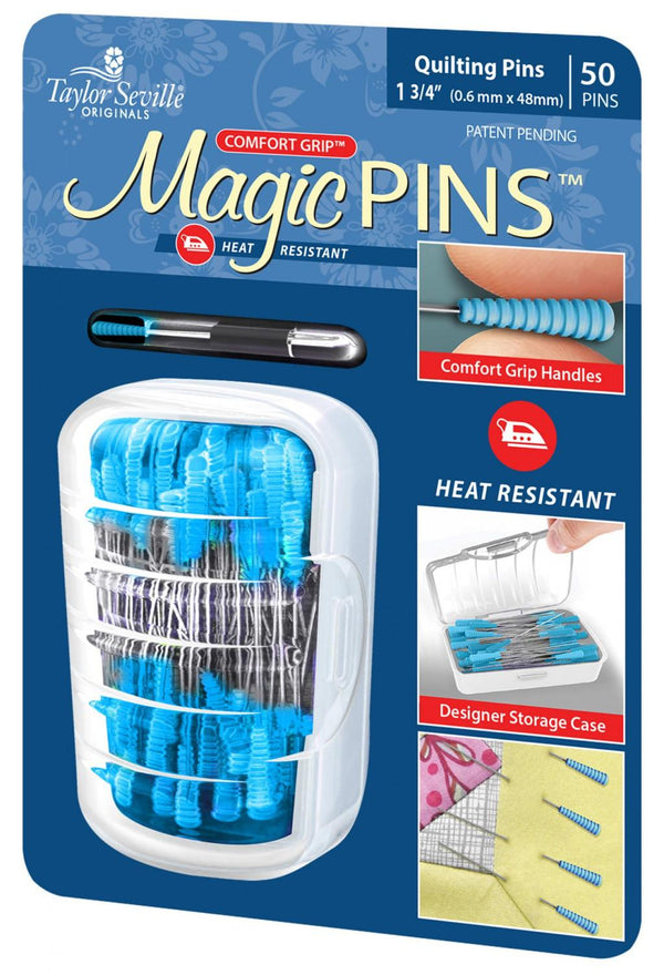 Tailor Mate Magic Pins In Designer Case 50pc 217153