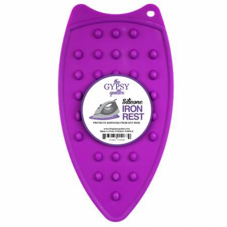 The Gypsy Quilter Silicone Iron Rest Purple TGQ021