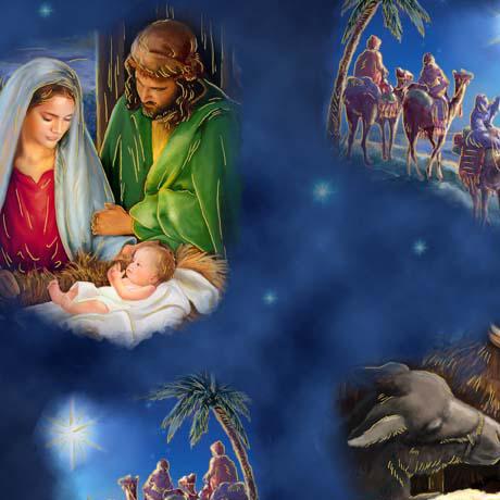 The Newborn King-Nativity Vignettes 1649-29694-N