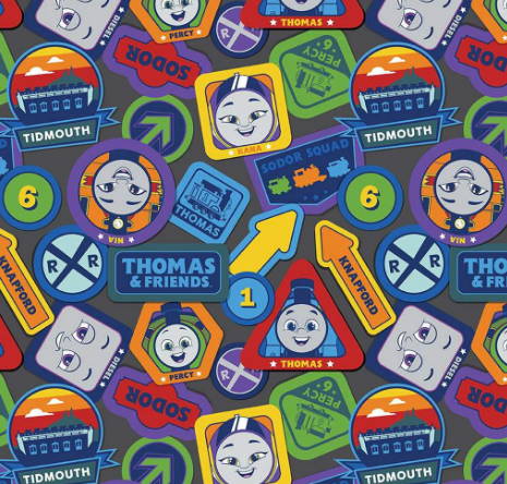 Thomas & Friends-Full Steam Ahead Charcoal C12510-CHARCOAL