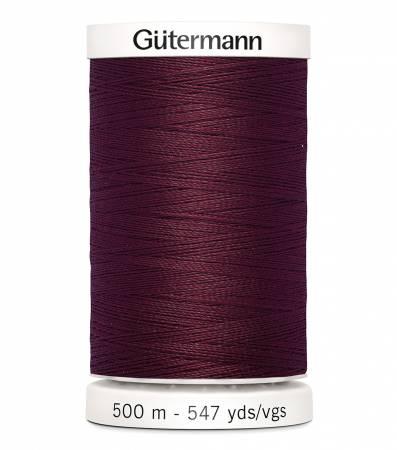 Thread Burgundy Polyester 547YD Gutermann