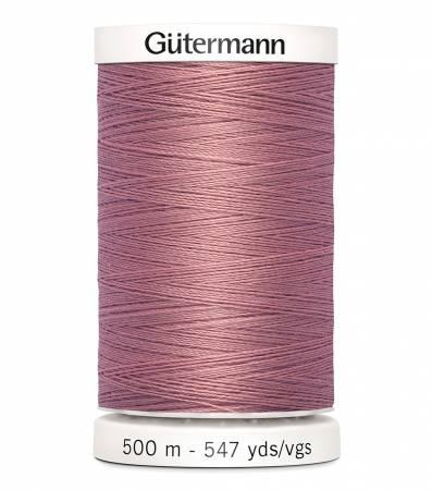 Thread Old Rose Polyester 547YD Gutermann