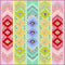 Tula Pink - Friendship Bracelet Quilt Kit 82" x 98" (Includes Binding)