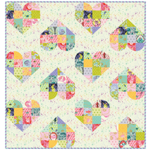 Tula Pink - Take Heart Quilt Kit 60" x 68"
