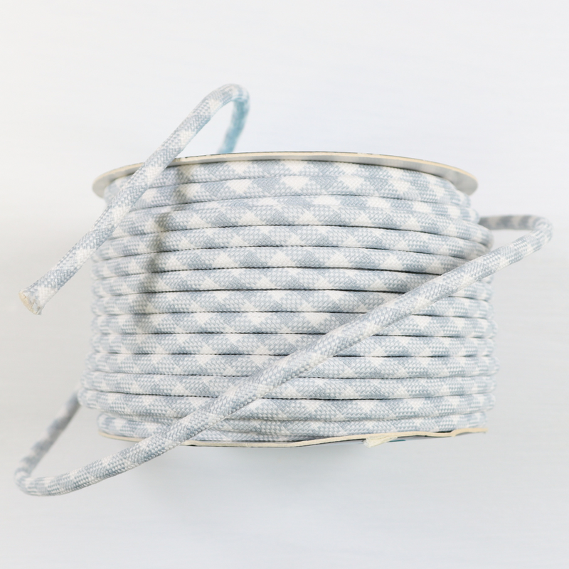 Two-Tone Diamond Cord-White/Grey 797-031