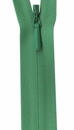 Unique Invisible Zipper 14" - Shamrock Green